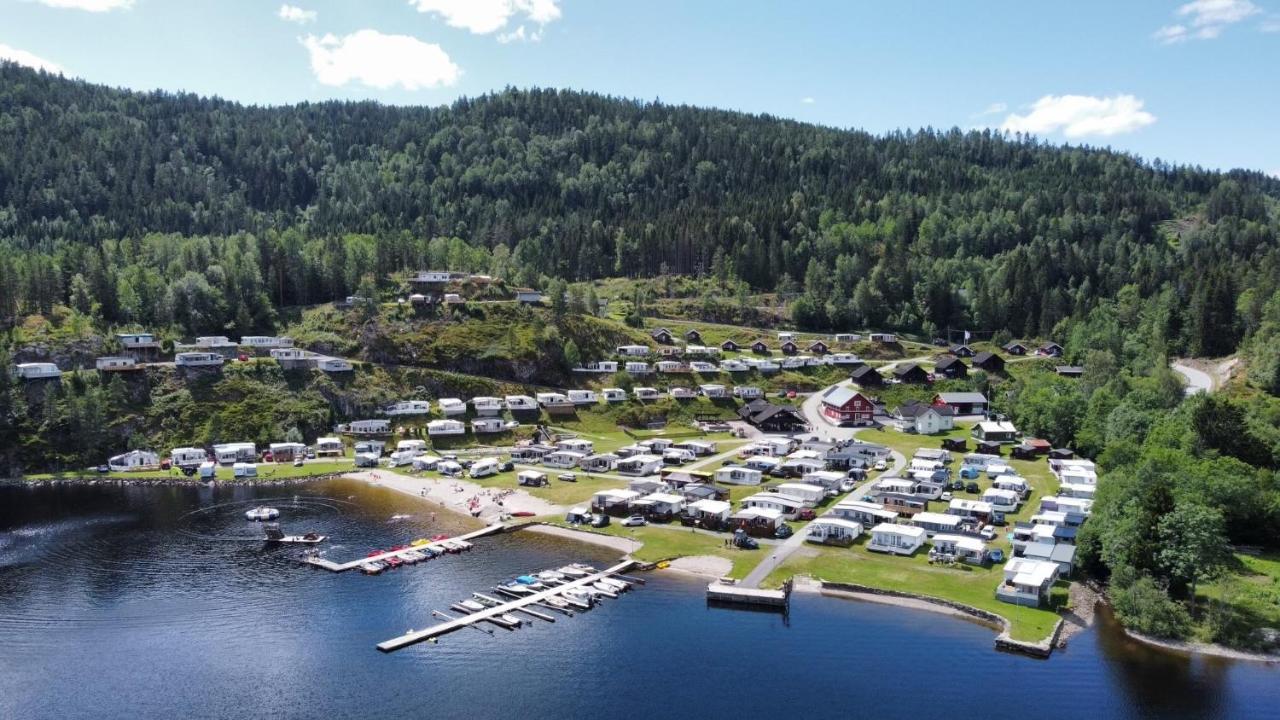 Garvikstrondi Camping Seljord Dış mekan fotoğraf