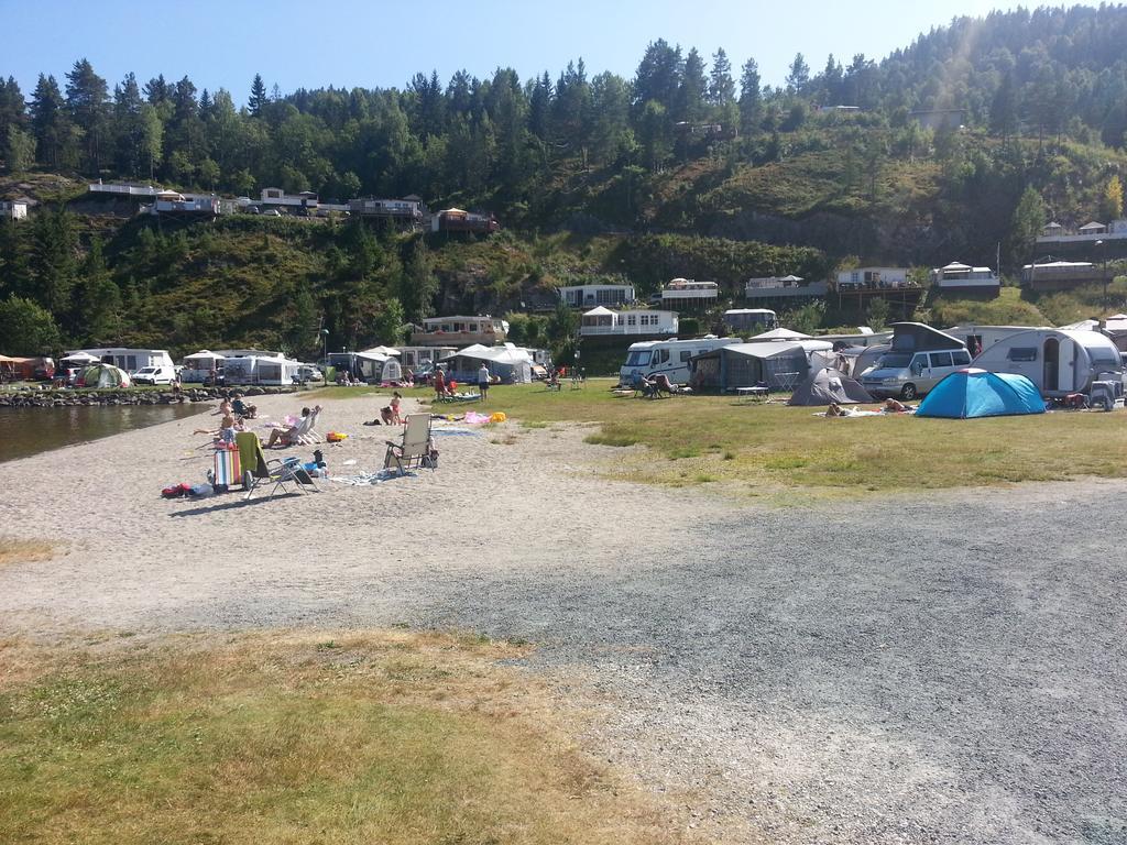 Garvikstrondi Camping Seljord Dış mekan fotoğraf