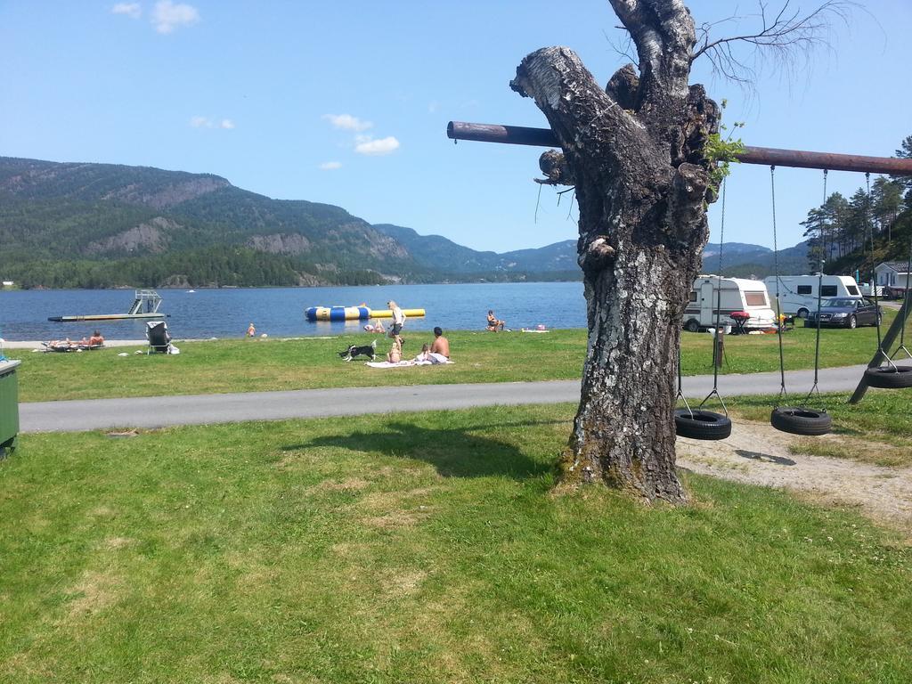 Garvikstrondi Camping Seljord Dış mekan fotoğraf