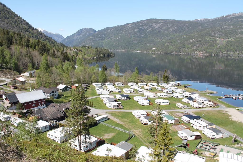 Garvikstrondi Camping Seljord Dış mekan fotoğraf