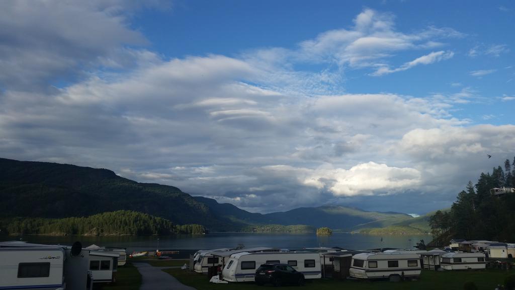 Garvikstrondi Camping Seljord Dış mekan fotoğraf