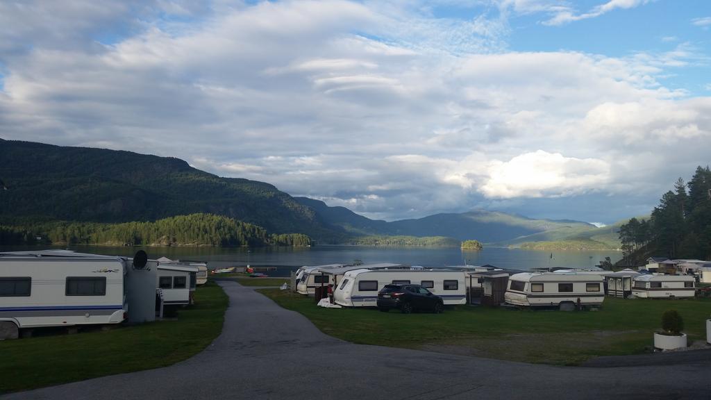 Garvikstrondi Camping Seljord Dış mekan fotoğraf